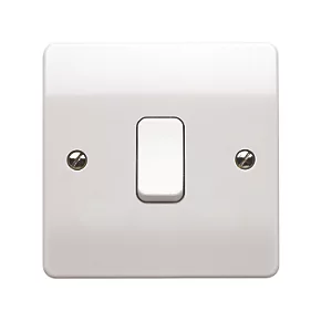 Budget 🔔 MK Logic Plus 10AX 1-Gang 1-Way Light Switch White 🤩 4 Budget 🔔 MK Logic Plus 10AX 1-Gang 1-Way Light Switch White 🤩 - Image 2