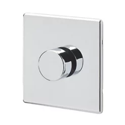 New ???? MK Aspect 1-Gang 2-Way Dimmer Switch Polished Chrome ????