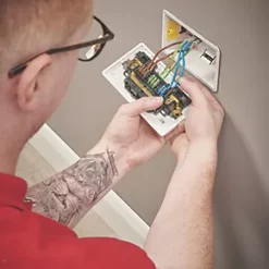 Promo 🤩 MK Logic Plus Rapid Fix 13A 2-Gang DP Switched Socket White with White Inserts 5 Pack 👏 -Deals Sockets Store 313PH A4