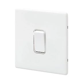 Coupon ๐งจ MK Aspect 10AX 1-Gang 2-Way Switch White with Colour-Matched Inserts โญ 3 Coupon ๐งจ MK Aspect 10AX 1-Gang 2-Way Switch White with Colour-Matched Inserts โญ