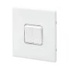 Best Pirce ✔️ MK Aspect 10AX 2-Gang 2-Way Switch White with Colour-Matched Inserts ✔️ -Deals Sockets Store 439FF P