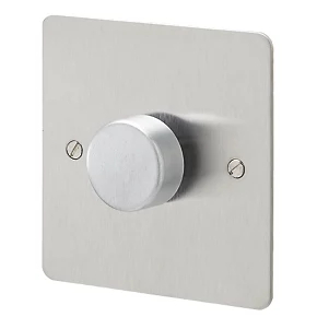 Discount ❤️ MK Edge 1-Gang 2-Way Dimmer Switch Brushed Stainless Steel ???? 3 Discount ❤️ MK Edge 1-Gang 2-Way Dimmer Switch Brushed Stainless Steel ????