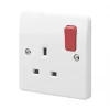 Best Sale โ๏ธ MK Logic Plus 13A 1-Gang DP Switched Plug Socket White โค๏ธ 2 Best Sale โ๏ธ MK Logic Plus 13A 1-Gang DP Switched Plug Socket White โค๏ธ -Deals Sockets Store 497FF P