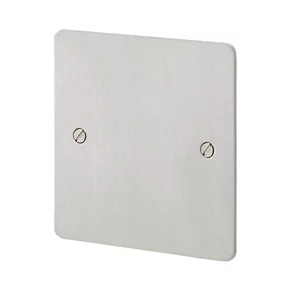 Buy ???? MK Edge 1-Gang Blanking Plate Brushed Stainless Steel ✔️ 3 Buy ???? MK Edge 1-Gang Blanking Plate Brushed Stainless Steel ✔️
