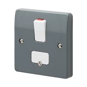 Coupon โจ MK Logic Plus 13A Switched Fused Spur Graphite with White Inserts ๐ 3 Coupon โจ MK Logic Plus 13A Switched Fused Spur Graphite with White Inserts ๐