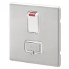 Deals 🔔 MK Aspect 13A Switched Fused Spur with Neon Brushed Stainless Steel with White Inserts 🤩 2 Deals 🔔 MK Aspect 13A Switched Fused Spur with Neon Brushed Stainless Steel with White Inserts 🤩 -Deals Sockets Store 652FF P