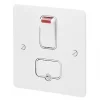 Cheap ✨ MK Edge 13A Switched Fused Spur with Neon White with Colour-Matched Inserts ⌛ 1 Cheap ✨ MK Edge 13A Switched Fused Spur with Neon White with Colour-Matched Inserts ⌛ -Deals Sockets Store 668FF P