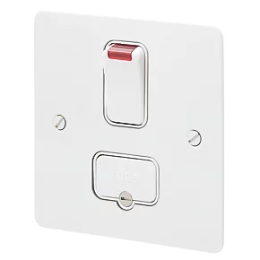 Cheap ✨ MK Edge 13A Switched Fused Spur with Neon White with Colour-Matched Inserts ⌛ 3 Cheap ✨ MK Edge 13A Switched Fused Spur with Neon White with Colour-Matched Inserts ⌛