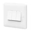 Top 10 ๐ MK Base 10AX 3-Gang 1-Way Light Switch White ๐ 1 Top 10 ๐ MK Base 10AX 3-Gang 1-Way Light Switch White ๐ -Deals Sockets Store 741PF P