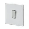 Outlet ⌛ MK Aspect 10AX 1-Gang 2-Way Switch Polished Chrome with White Inserts ???? 1 Outlet ⌛ MK Aspect 10AX 1-Gang 2-Way Switch Polished Chrome with White Inserts ???? -Deals Sockets Store 780FF P