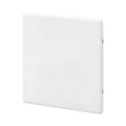 New ✔️ MK Aspect 1-Gang Blanking Plate White 👏